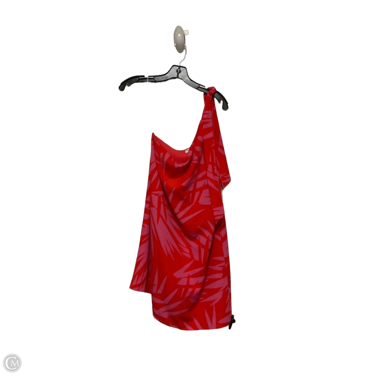 Dress Casual Short By Vestique In Pink & Red, Size: S