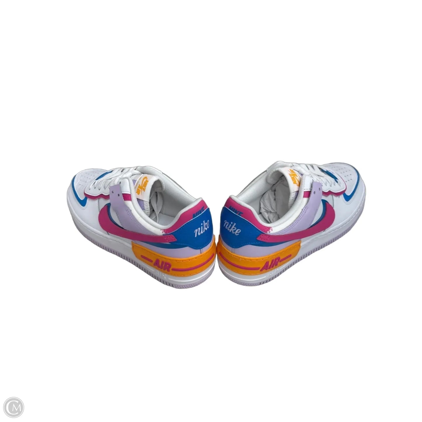 Shoes Sneakers By Nike In Blue & Pink, Size: 10