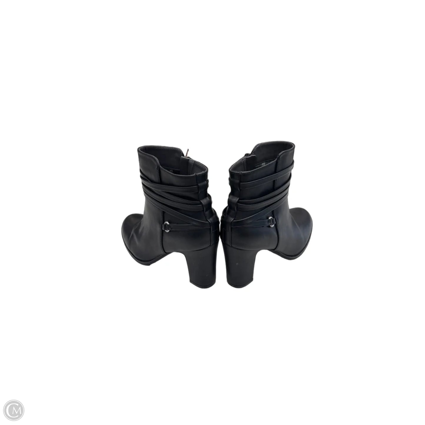 Boots Ankle Heels By White Mountain In Black, Size: 9