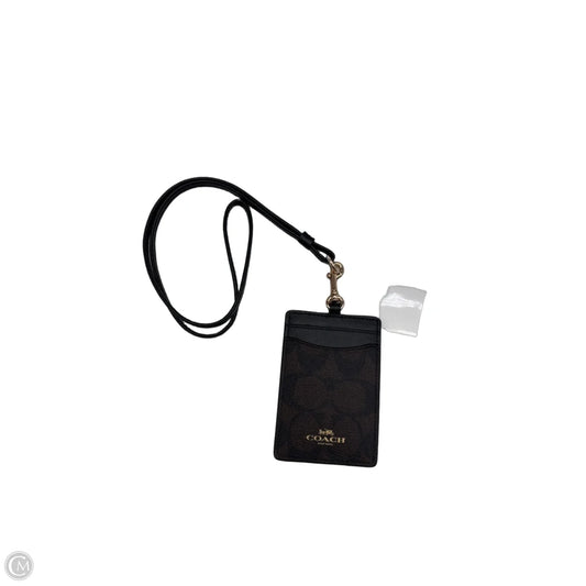 Id/card Holder Designer By Coach, Size: Small