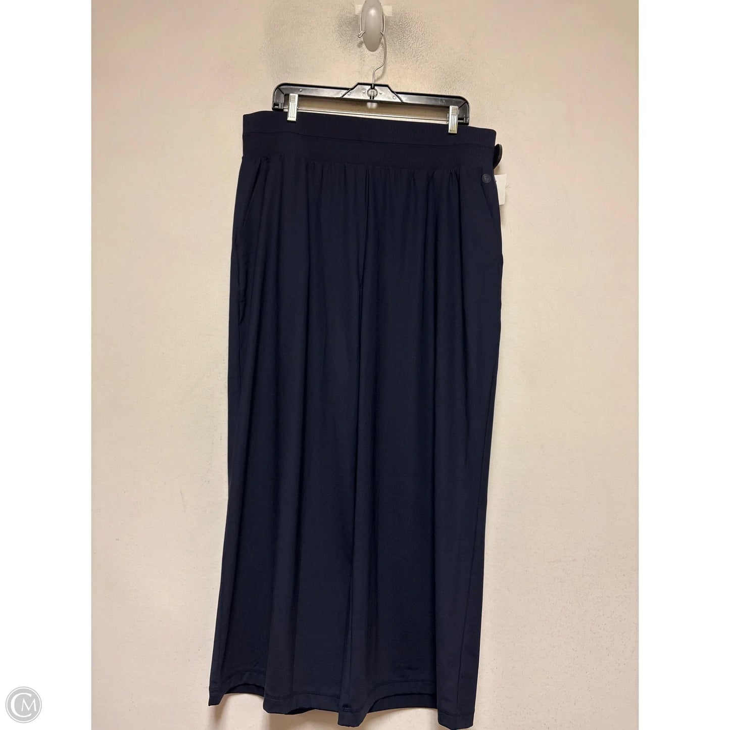 Athletic Pants By Talbots In Navy, Size: Xl