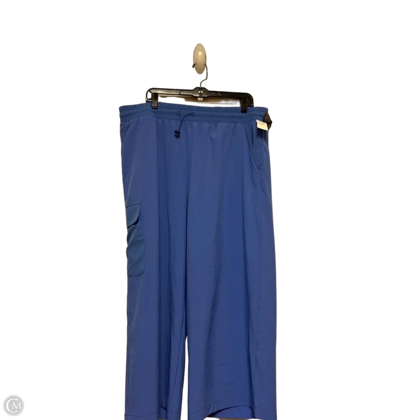 Athletic Pants By Talbots In Blue, Size: Xl