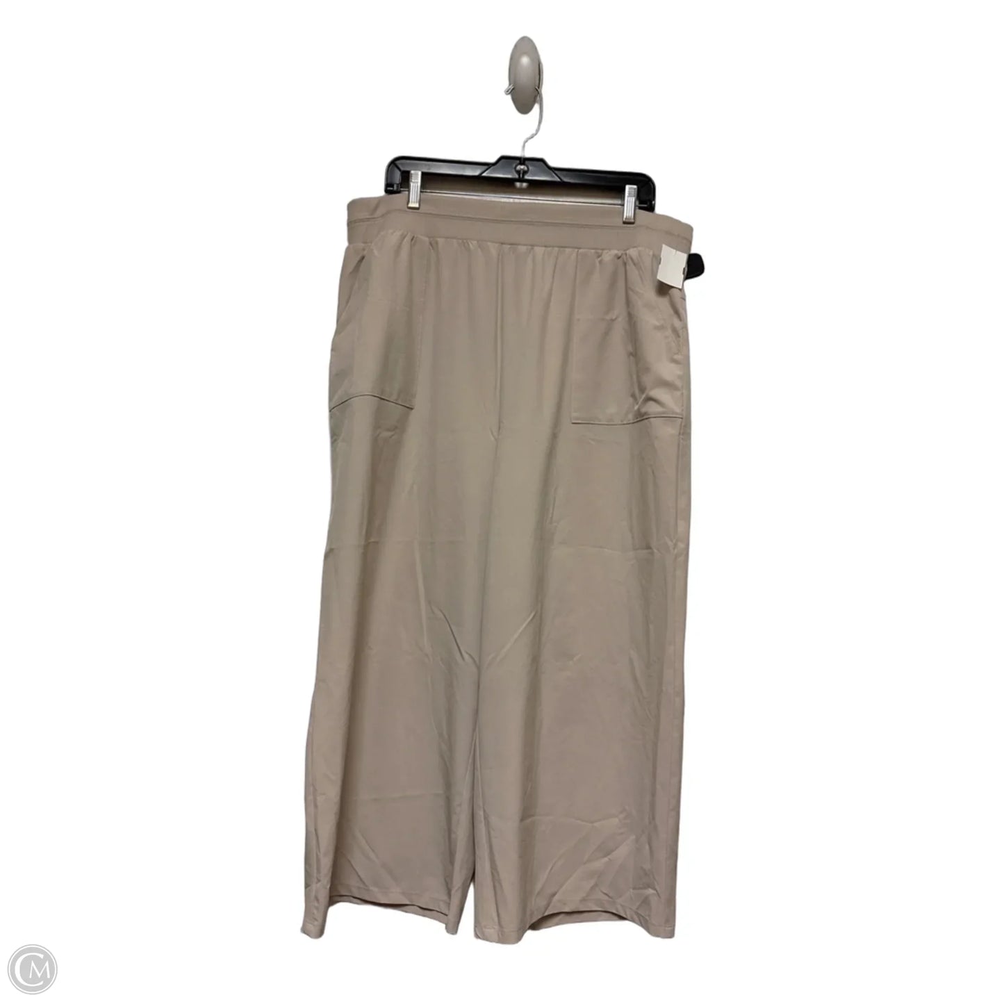 Athletic Pants By Talbots In Beige, Size: Xl