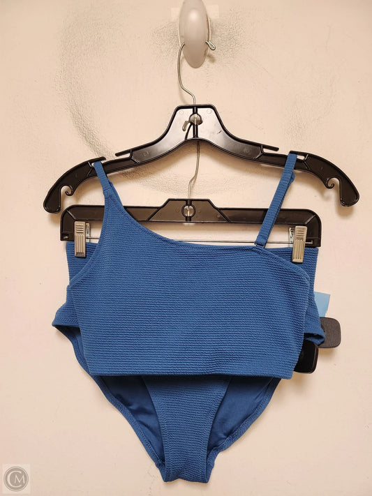 Swimsuit 2pc By Old Navy In Blue, Size: M