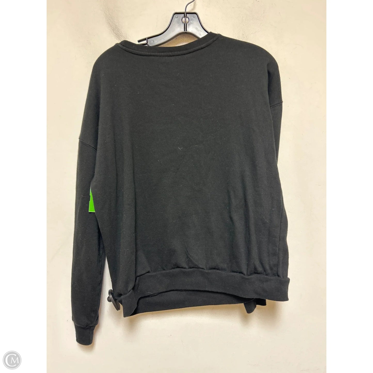 Top Long Sleeve Basic By Clothes Mentor In Black, Size: L