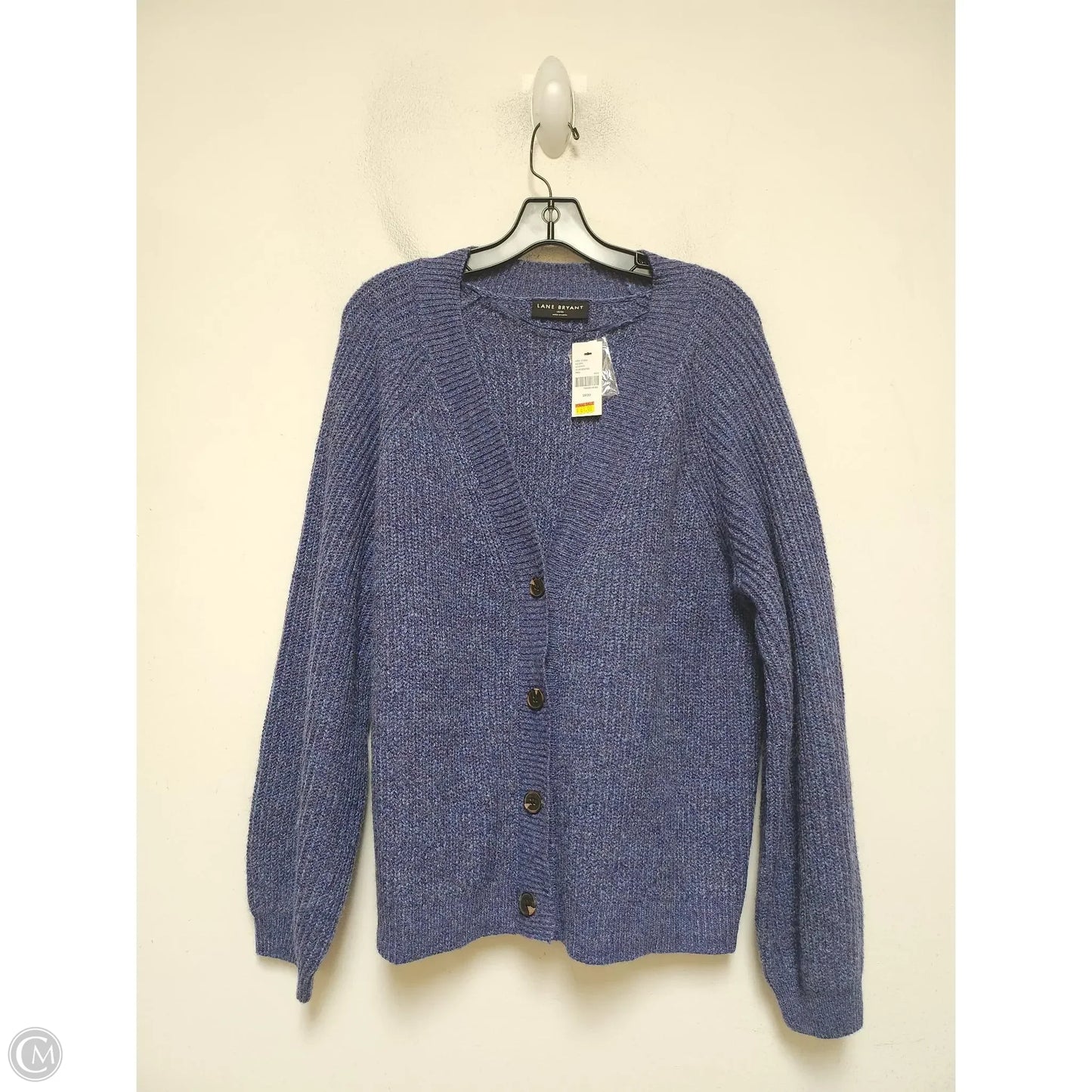 Cardigan By Lane Bryant In Purple, Size: 2x