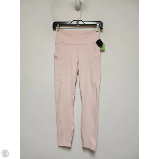 Athletic Leggings By Fabletics In Pink, Size: S