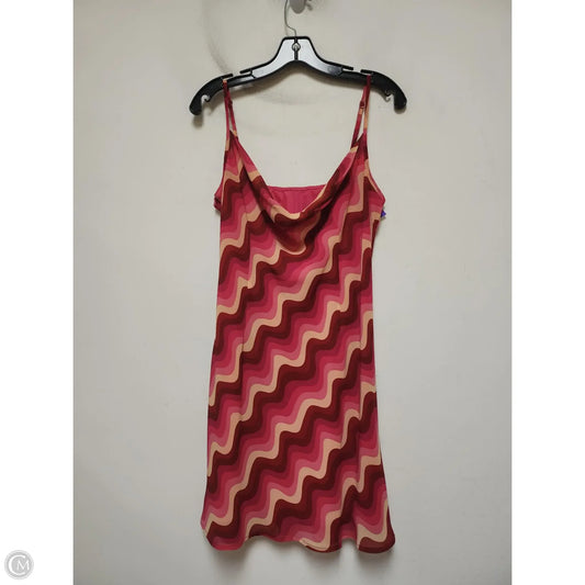 Dress Casual Short By Clothes Mentor In Pink, Size: L