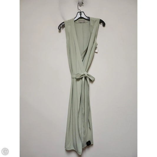 Dress Casual Midi By Everlane In Green, Size: Xs