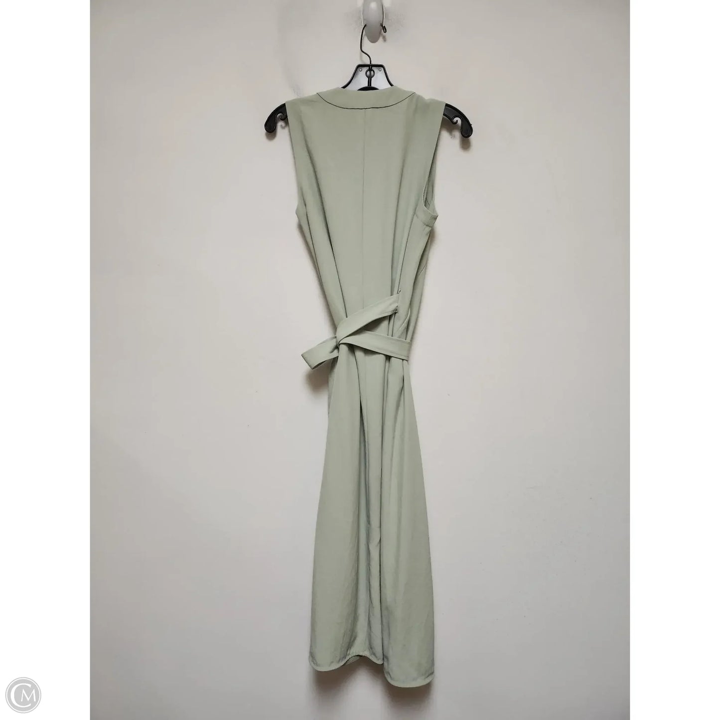 Dress Casual Midi By Everlane In Green, Size: Xs