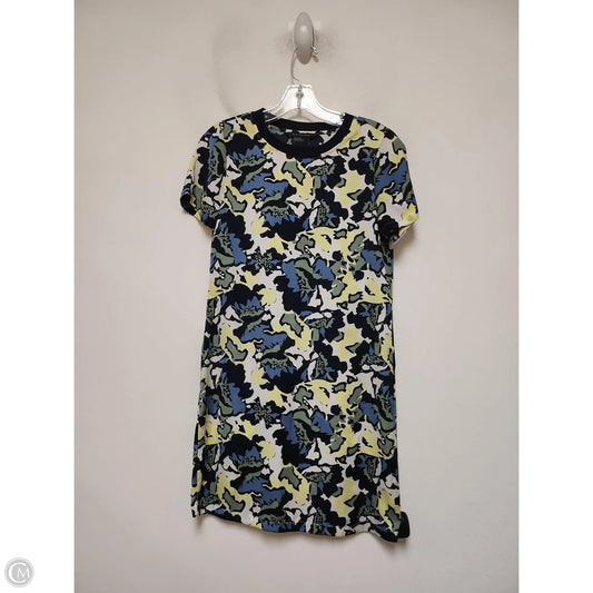 Dress Casual Short By Armani Exchange In Blue & Green, Size: Xs