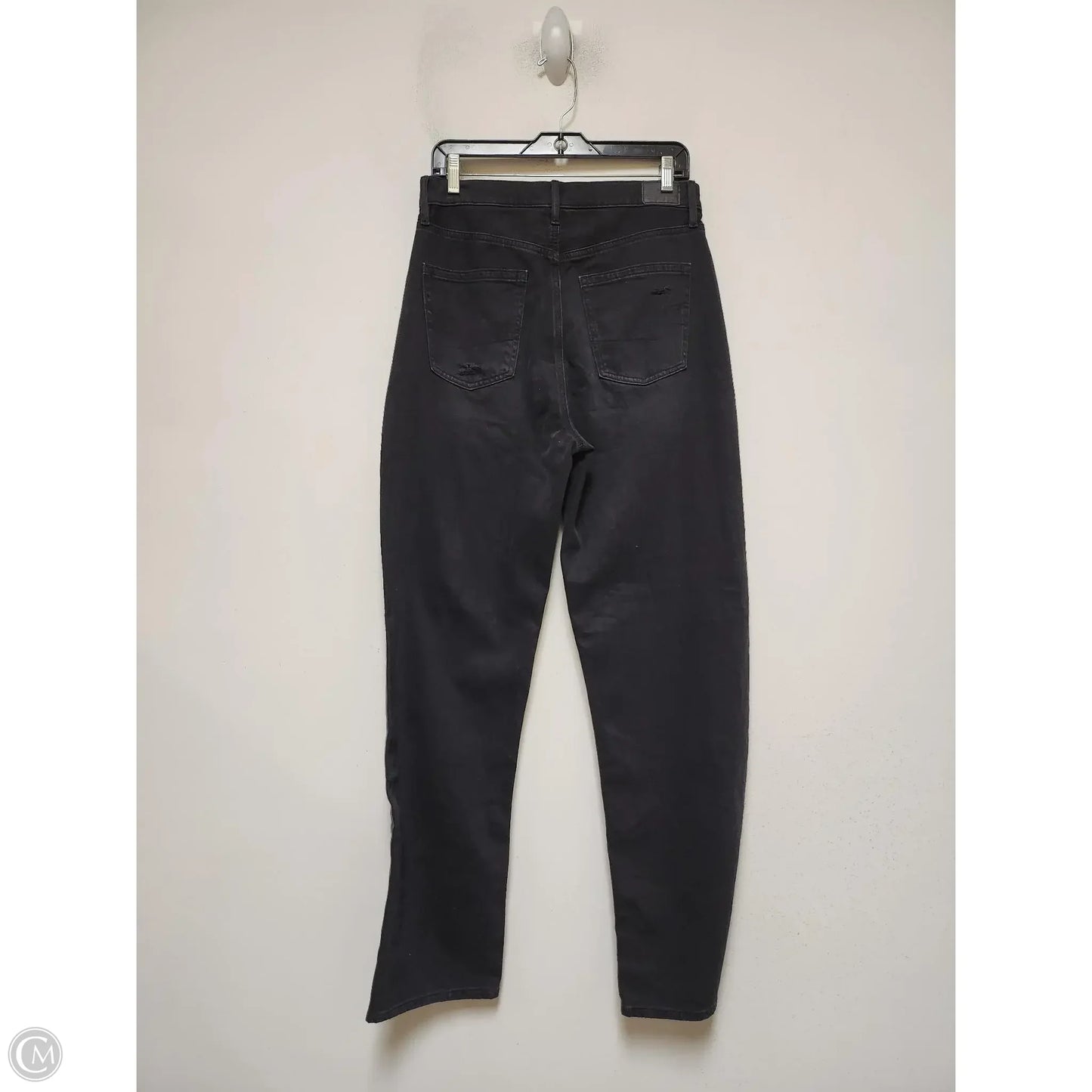 Jeans Wide Leg By American Eagle In Black, Size: 10L