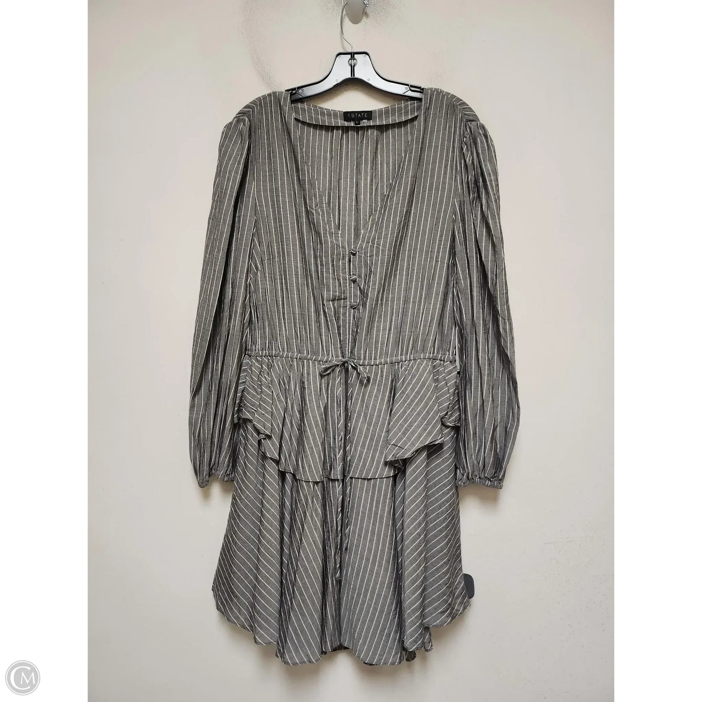 Dress Casual Short By 1.state In Striped Pattern, Size: L