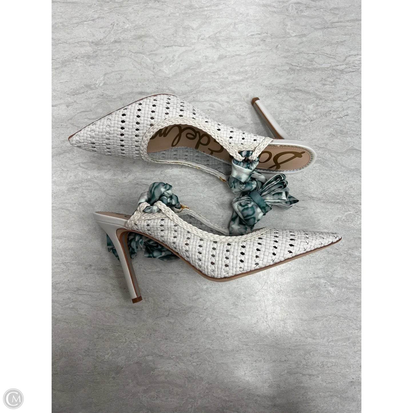 Shoes Heels Stiletto By Sam Edelman In White, Size: 10