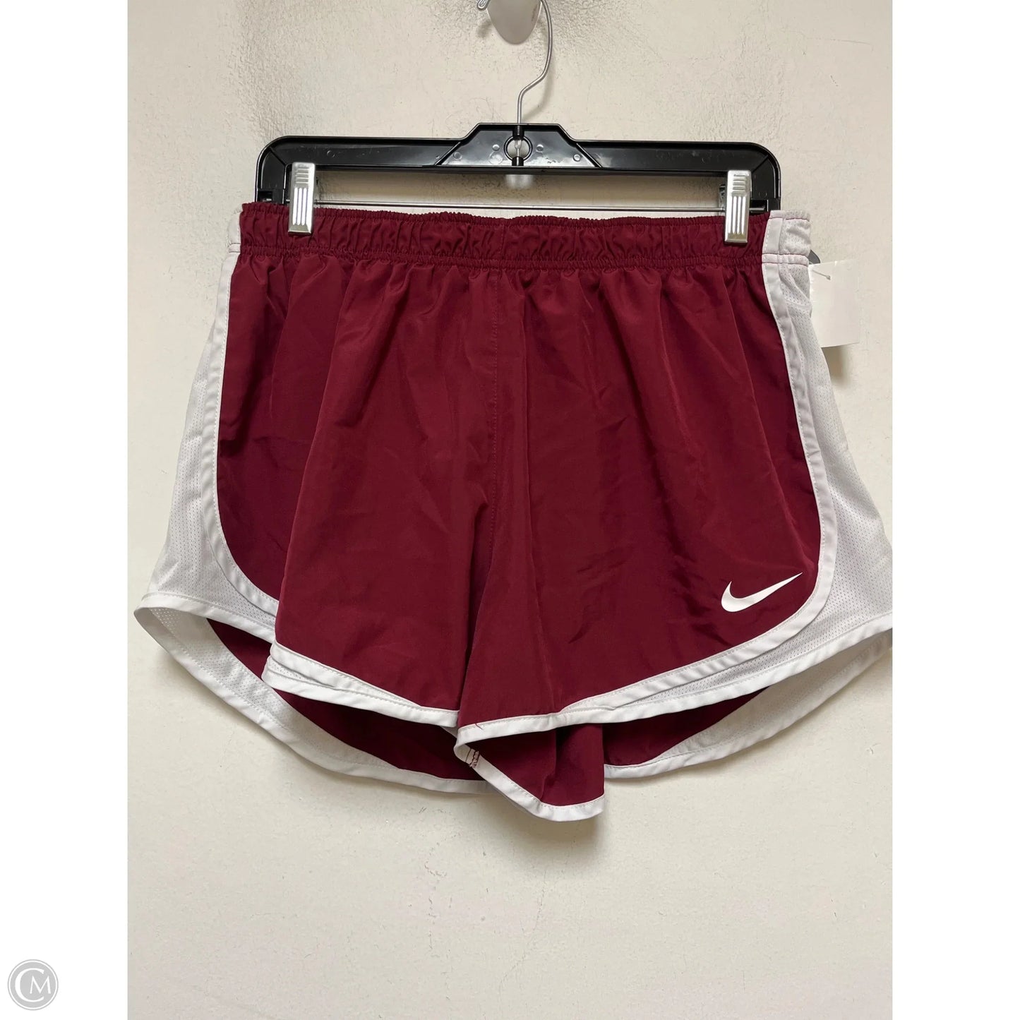 Athletic Shorts By Nike Apparel In Maroon, Size: Xl