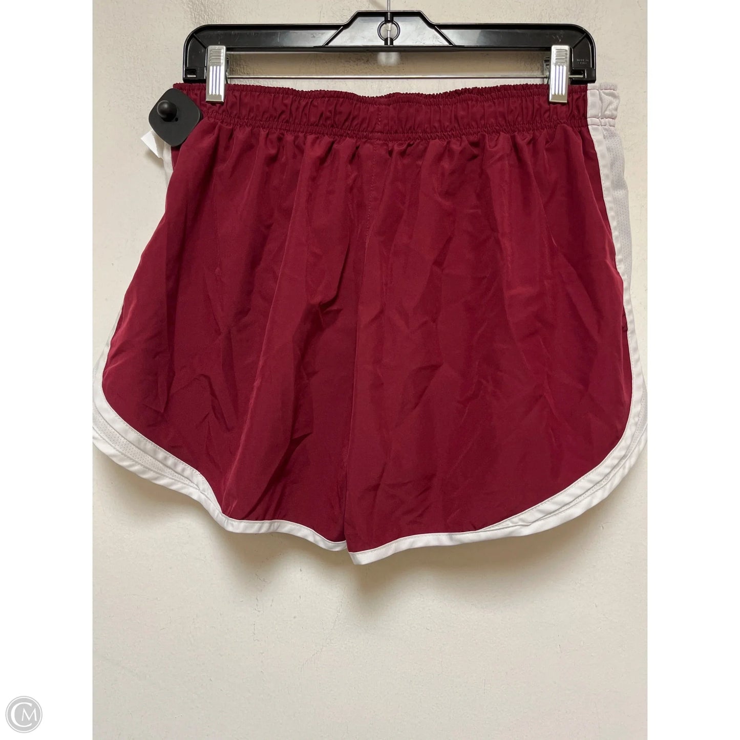 Athletic Shorts By Nike Apparel In Maroon, Size: Xl