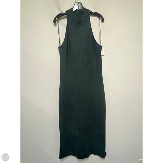 Dress Casual Midi By Banana Republic In Green, Size: L