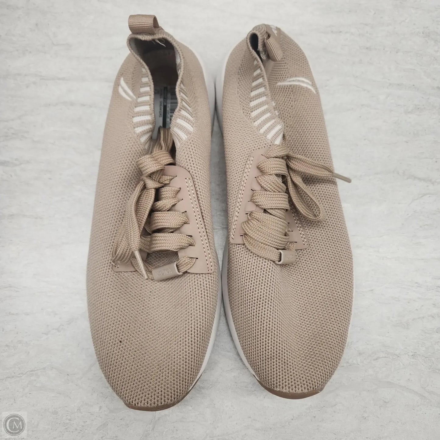 Shoes Sneakers By Nautica In Tan, Size: 8.5