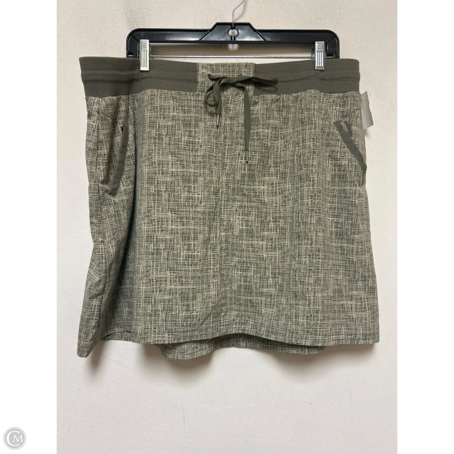 Skort By Intro In Green, Size: 16