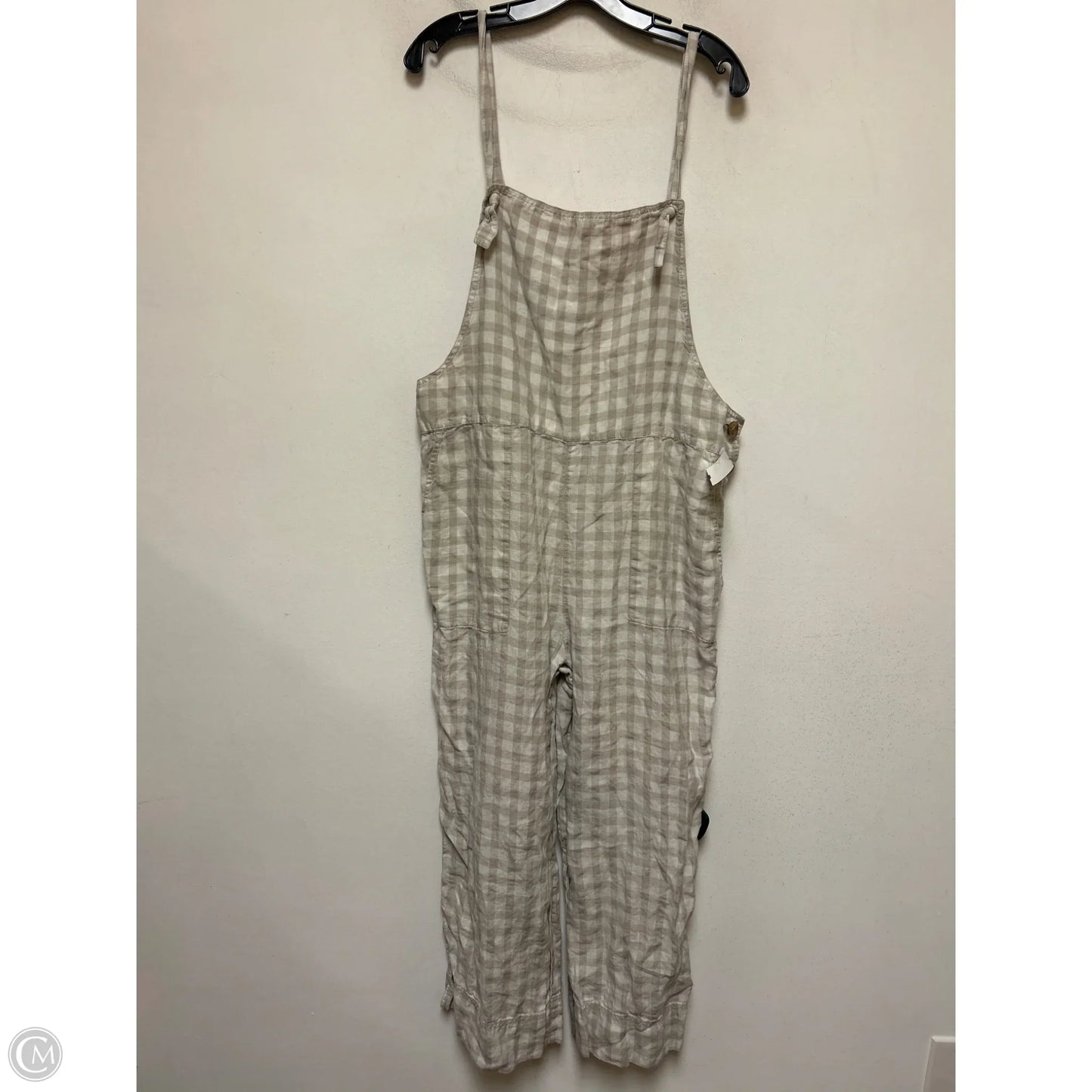Jumpsuit By Lou And Grey In Plaid Pattern, Size: L