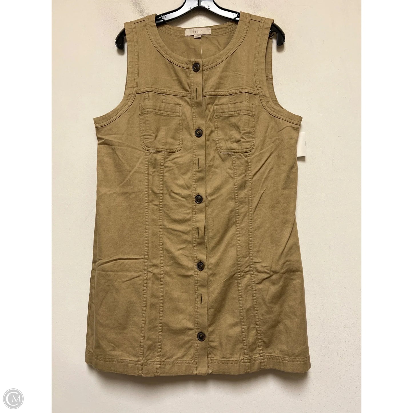 Dress Casual Short By Loft In Tan, Size: Xl