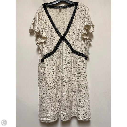 Dress Casual Short By Old Navy In Polkadot Pattern, Size: Xxl