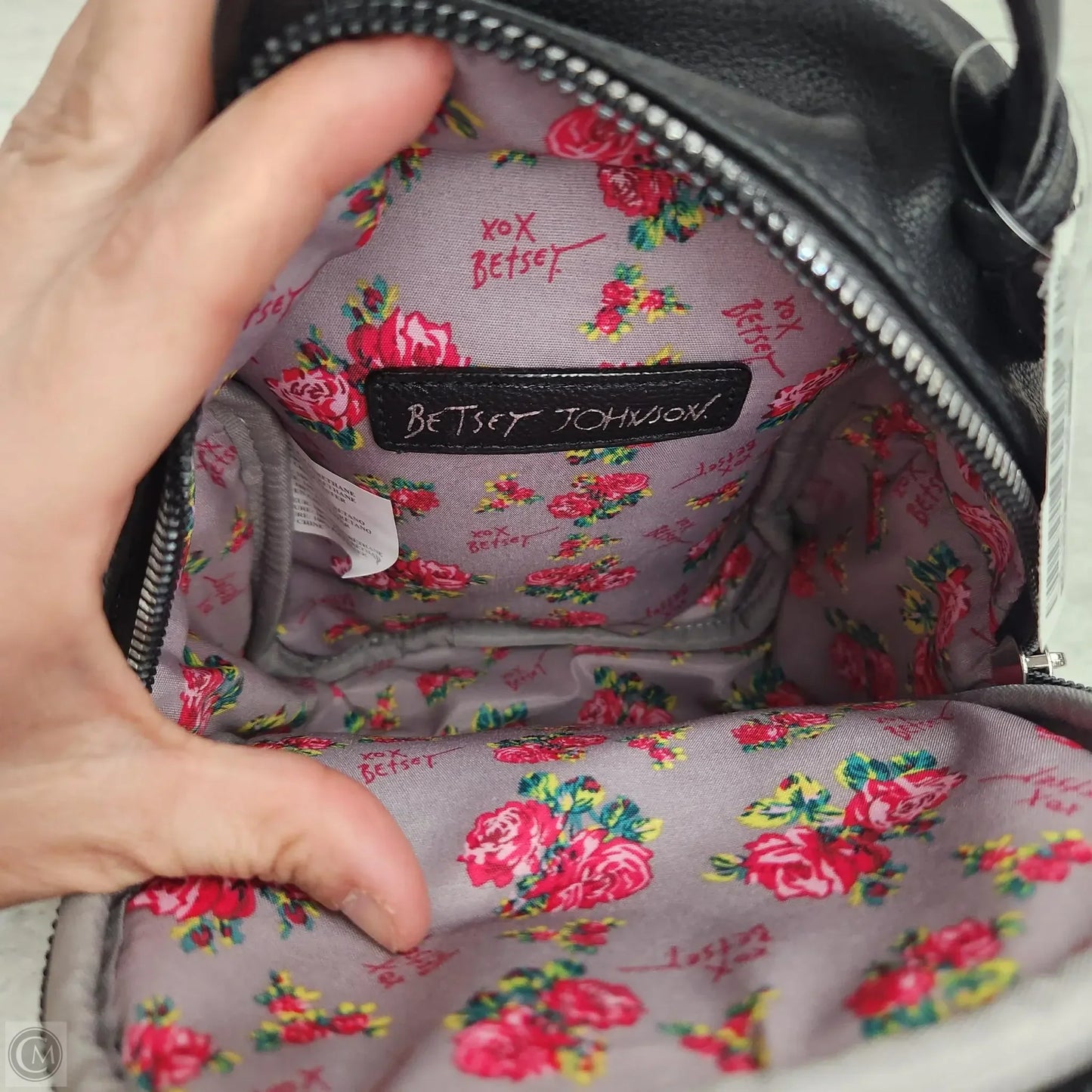 Backpack By Betsey Johnson, Size: Small