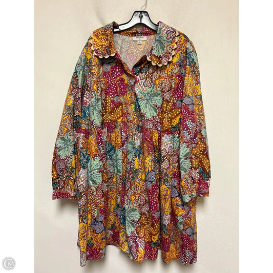 Dress Casual Short By Target-designer In Multi-colored, Size: 1x