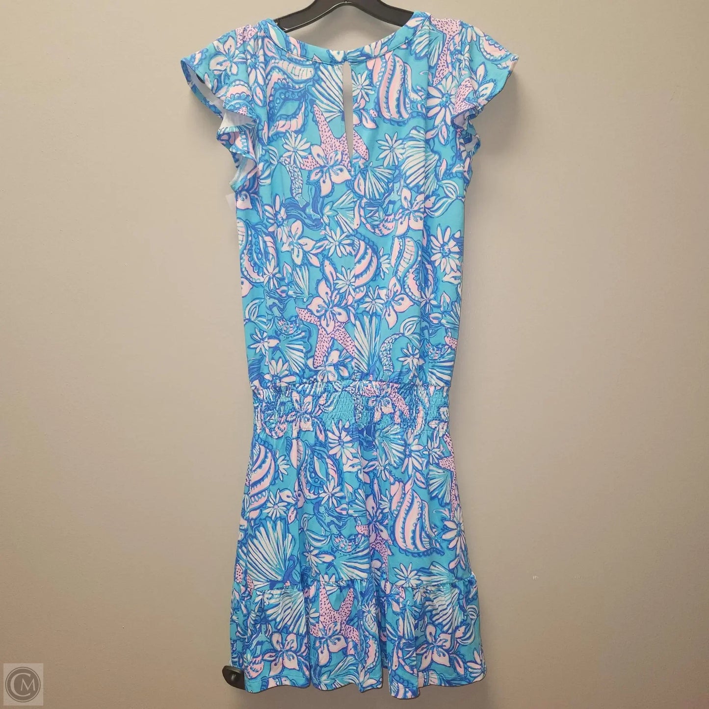 Dress Designer By Lilly Pulitzer In Blue & Pink, Size: Xs