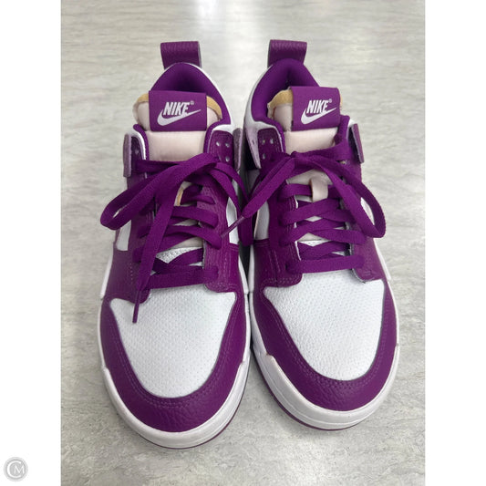 Shoes Sneakers By Nike In Purple & White, Size: 10.5