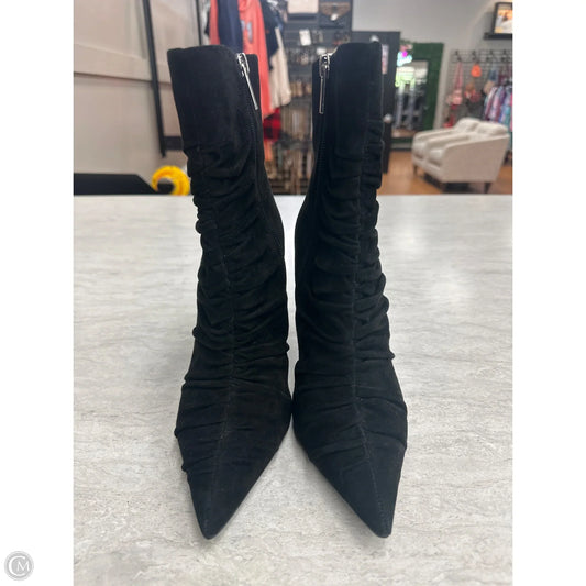 Boots Ankle Heels By Steve Madden In Black, Size: 7.5