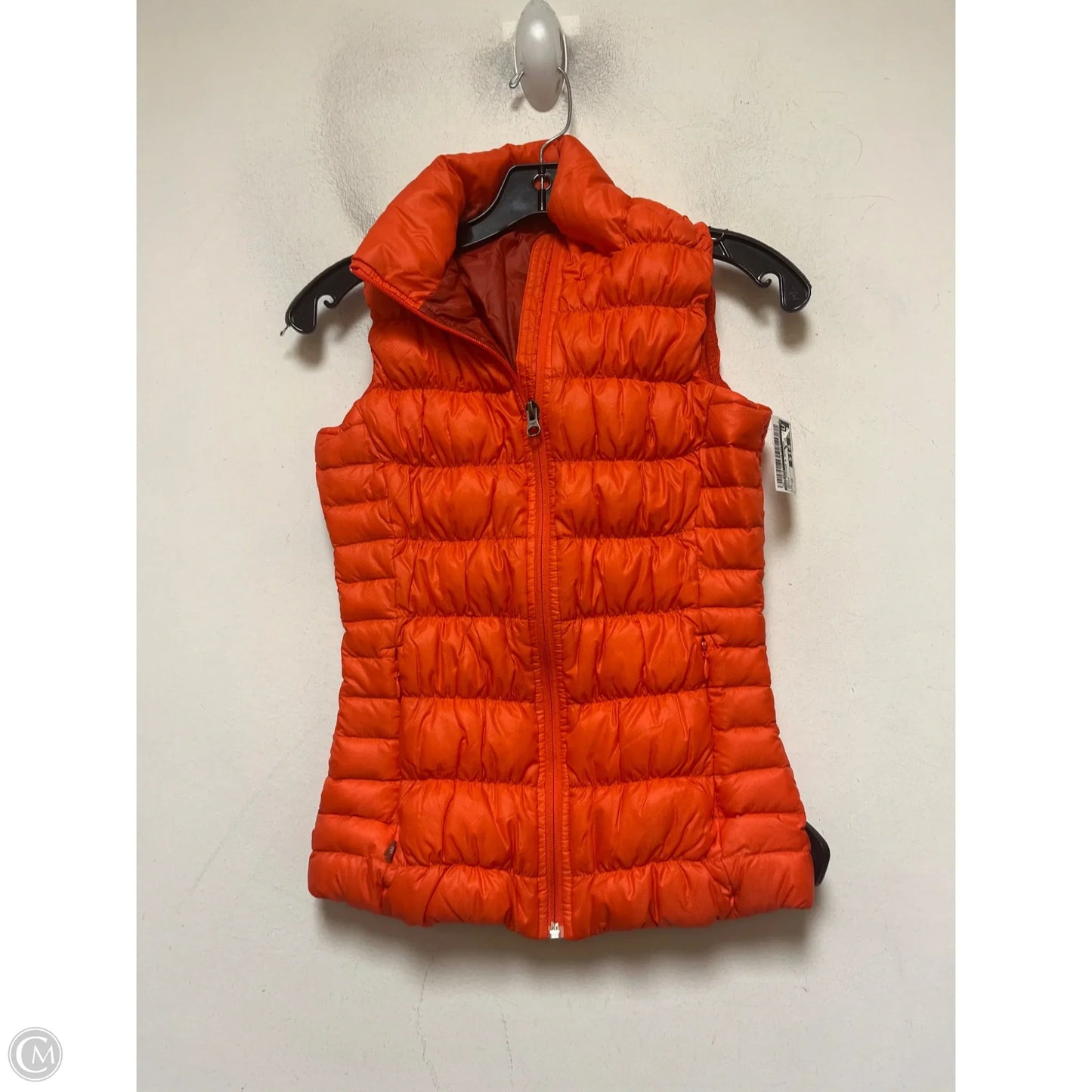 Vest Puffer & Quilted By Athleta In Orange, Size: Xs
