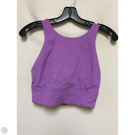 Athletic Tank Top By Lululemon In Purple, Size: 10