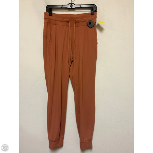 Athletic Pants By Lululemon In Orange, Size: 6