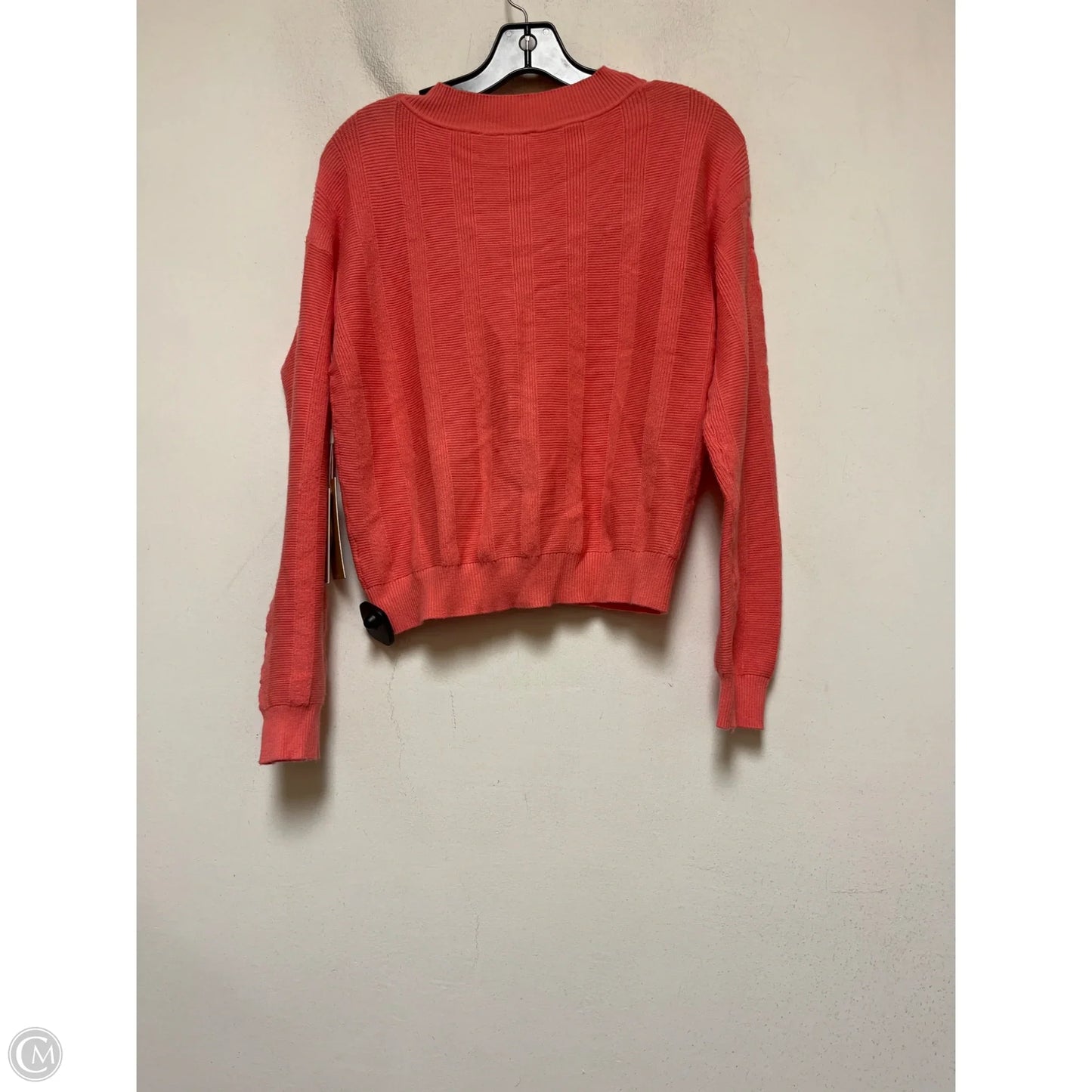 Cardigan By Cyrus In Coral, Size: Xs