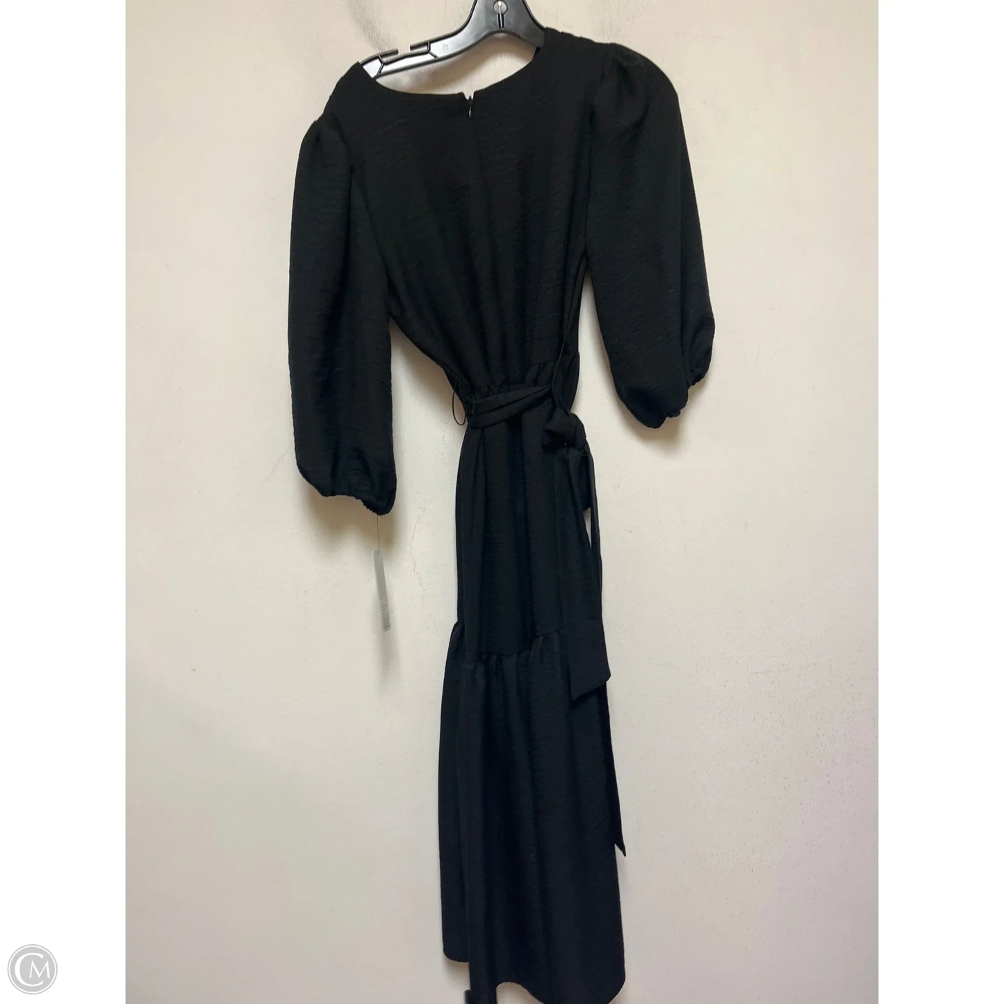 Dress Casual Midi By Dkny In Black, Size: Xs