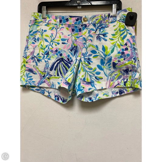Shorts Designer By Lilly Pulitzer In Nautical Print, Size: 8