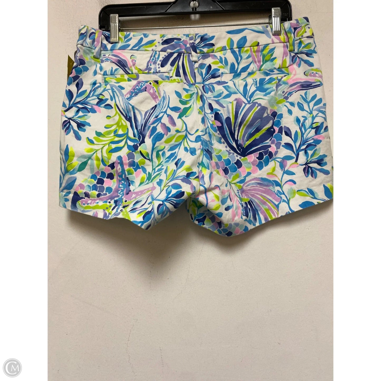 Shorts Designer By Lilly Pulitzer In Nautical Print, Size: 8