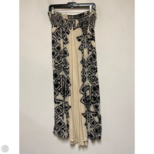 Pants Wide Leg By Free People In Black & Tan, Size: 4