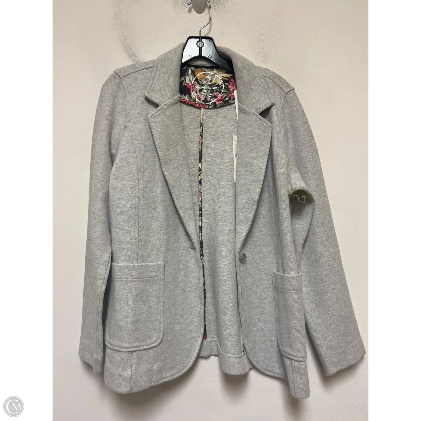 Blazer By Tommy Bahama In Grey, Size: M