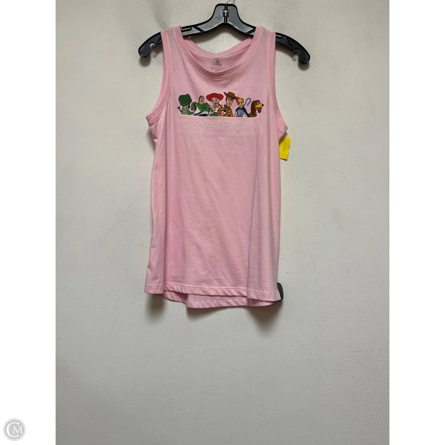 Top Sleeveless By Disney Store In Pink, Size: S