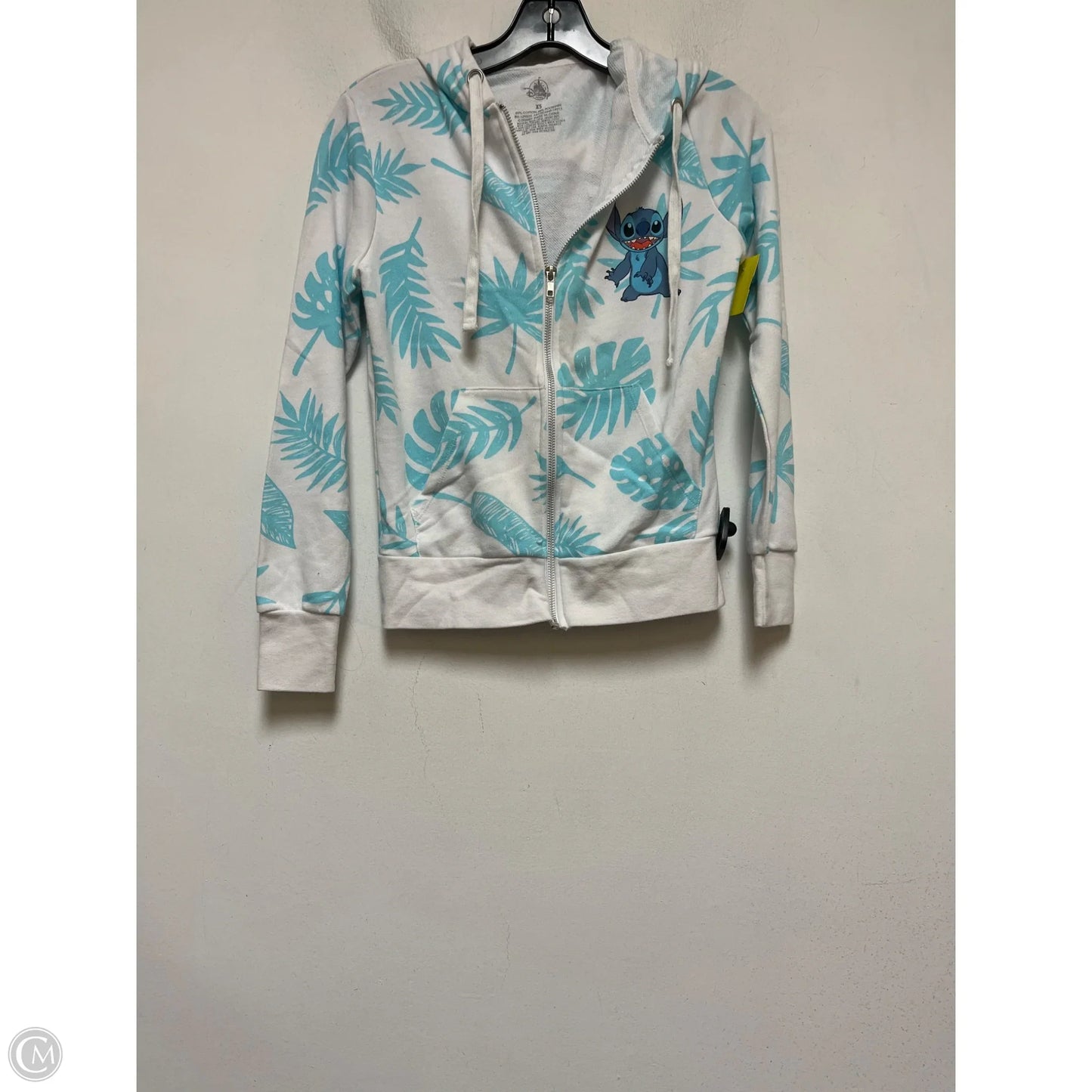 Sweatshirt Hoodie By Disney Store In Blue & White, Size: Xs