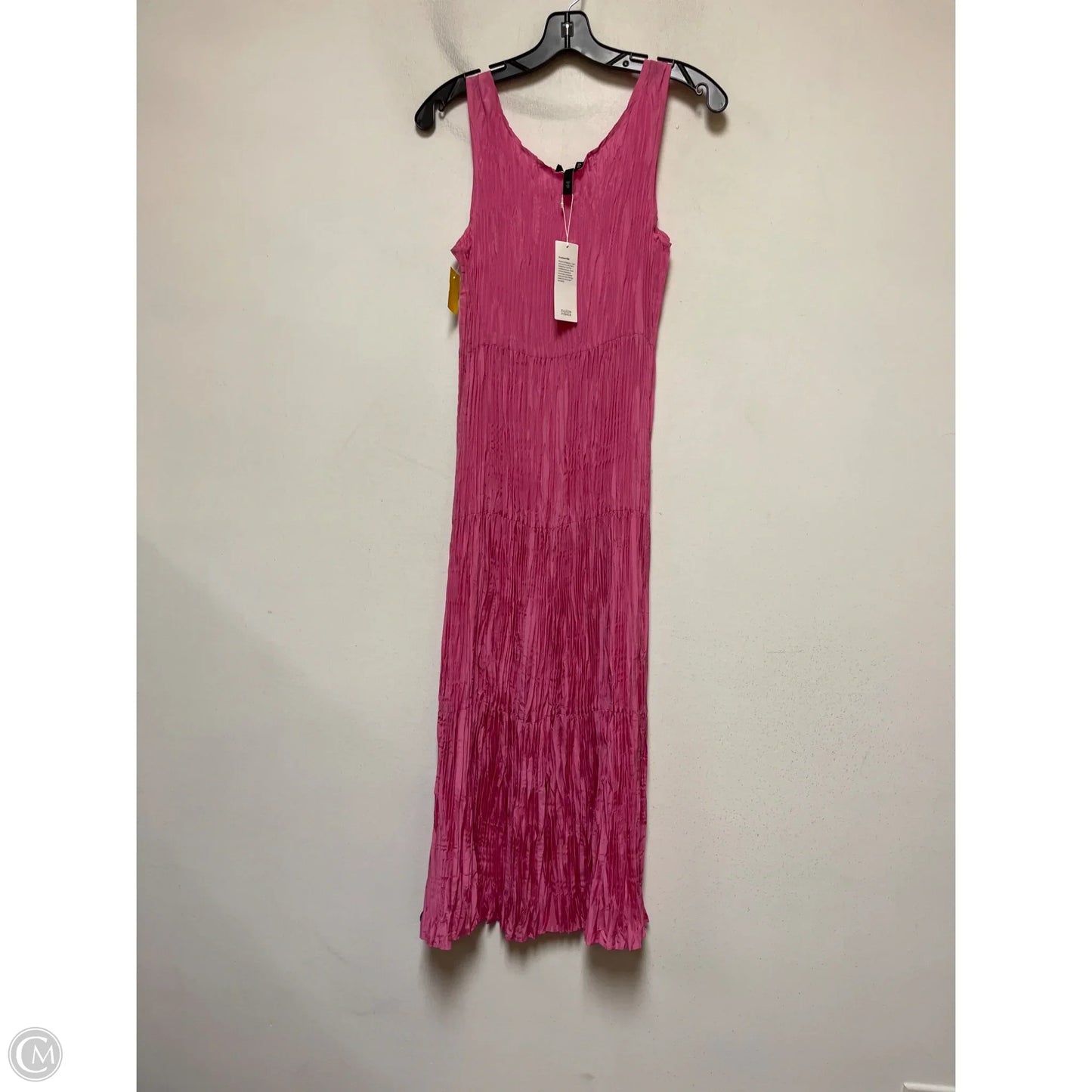 Dress Casual Midi By Eileen Fisher In Pink, Size: Xs