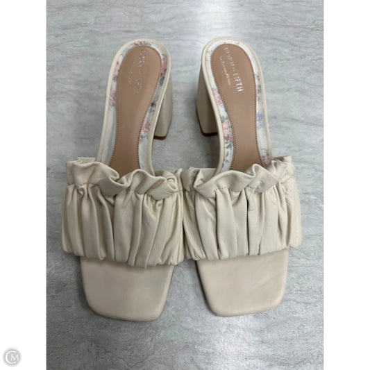 Shoes Heels Block By Antonio Melani In Cream, Size: 10