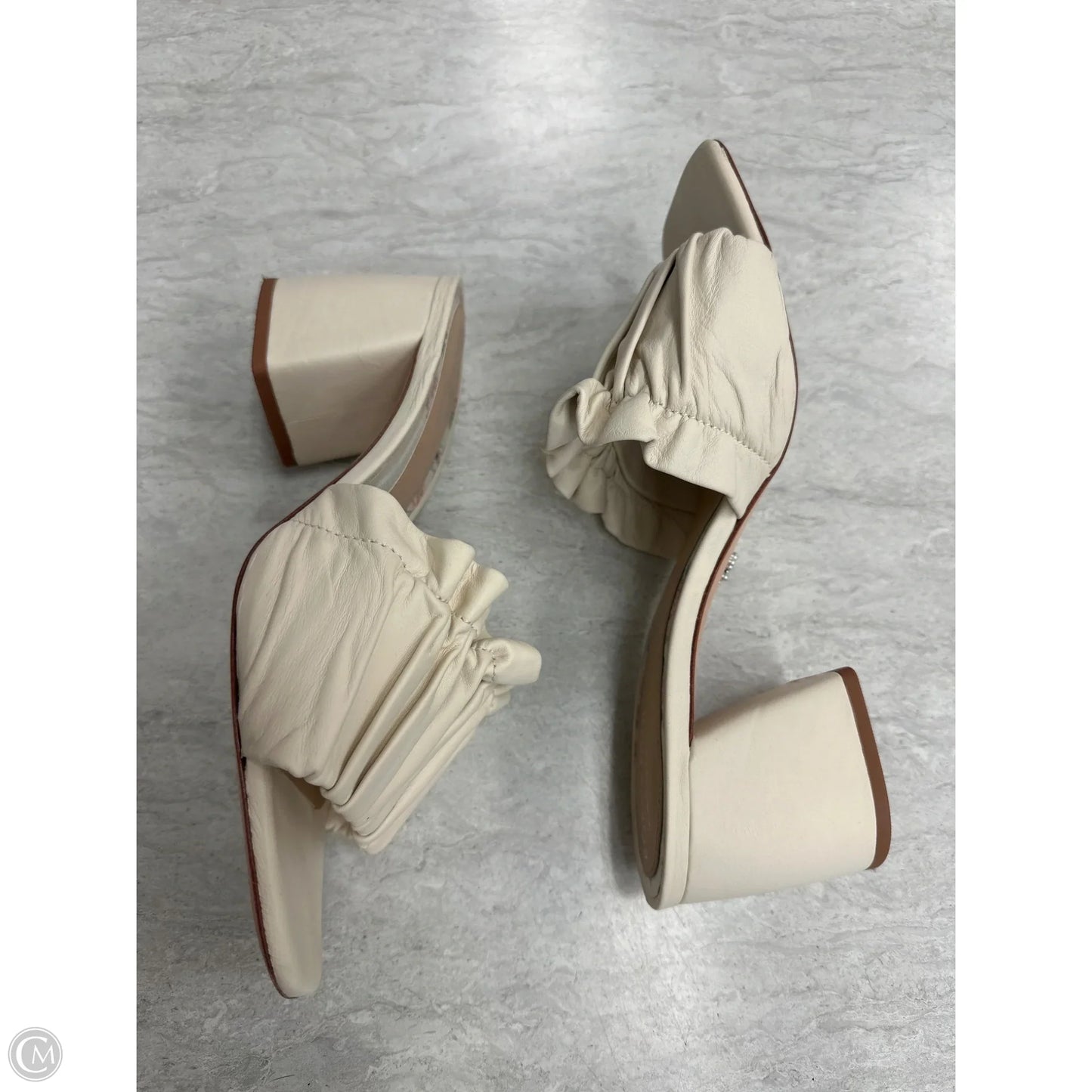 Shoes Heels Block By Antonio Melani In Cream, Size: 10