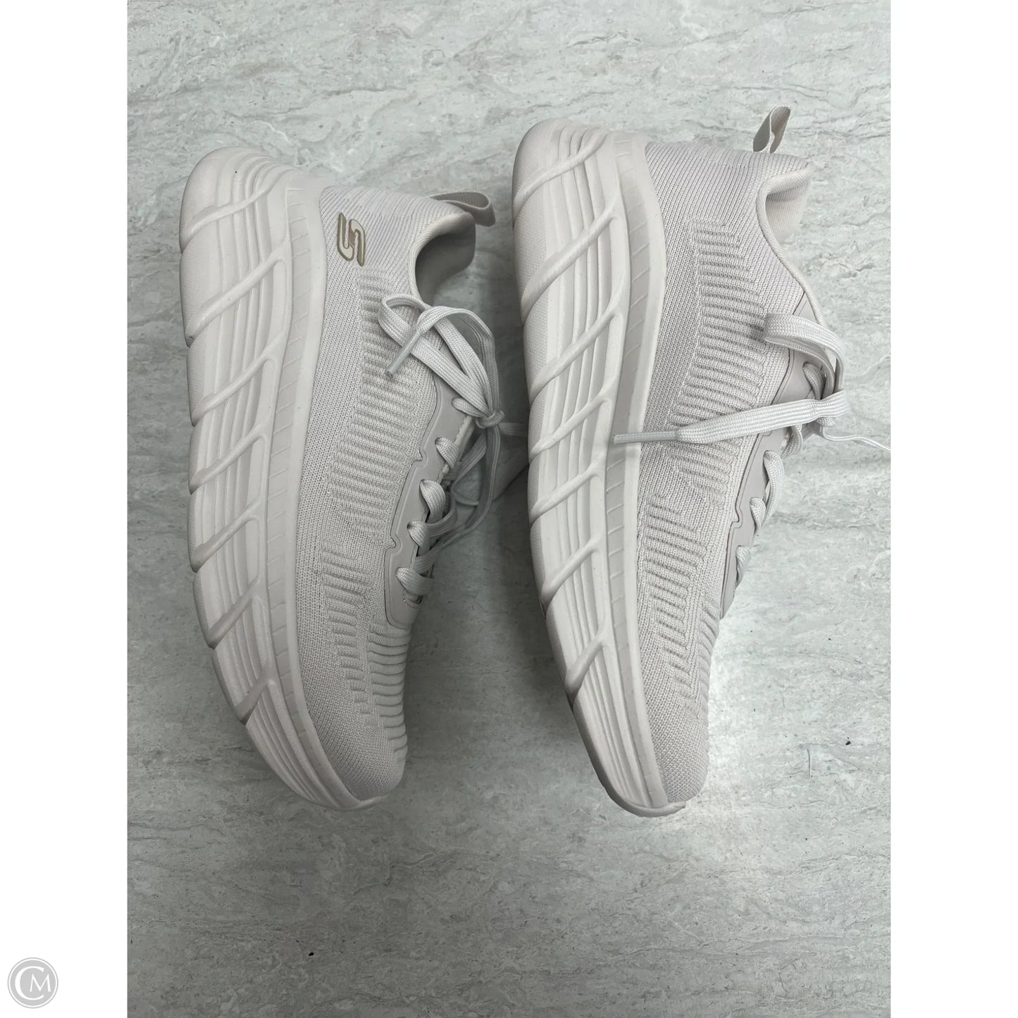Shoes Athletic By Skechers In Tan, Size: 6.5
