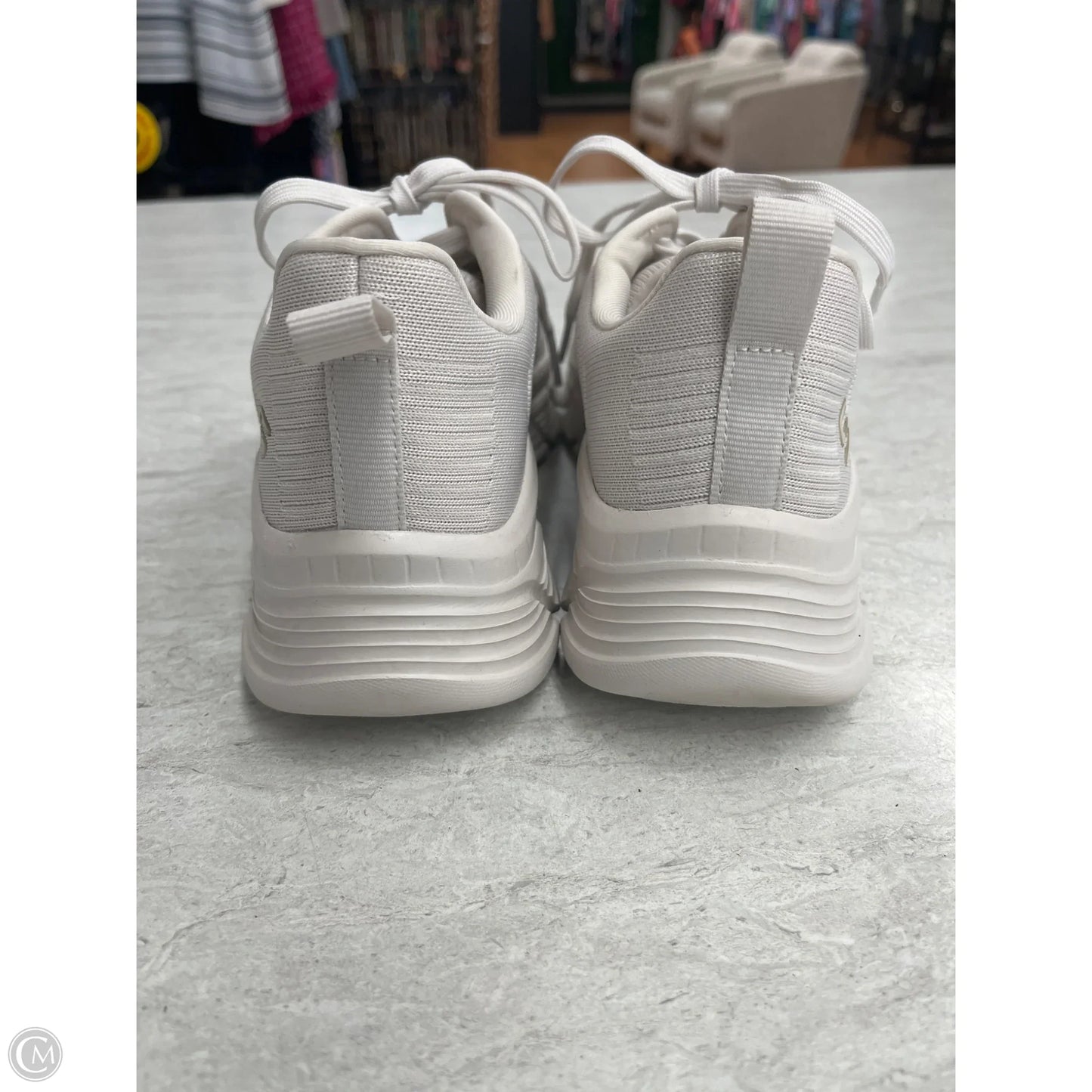 Shoes Athletic By Skechers In Tan, Size: 6.5
