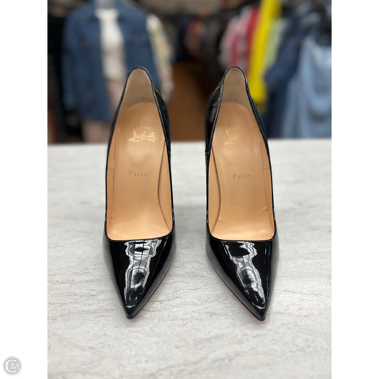 Shoes Luxury Designer By Christian Louboutin In Black, Size: 9