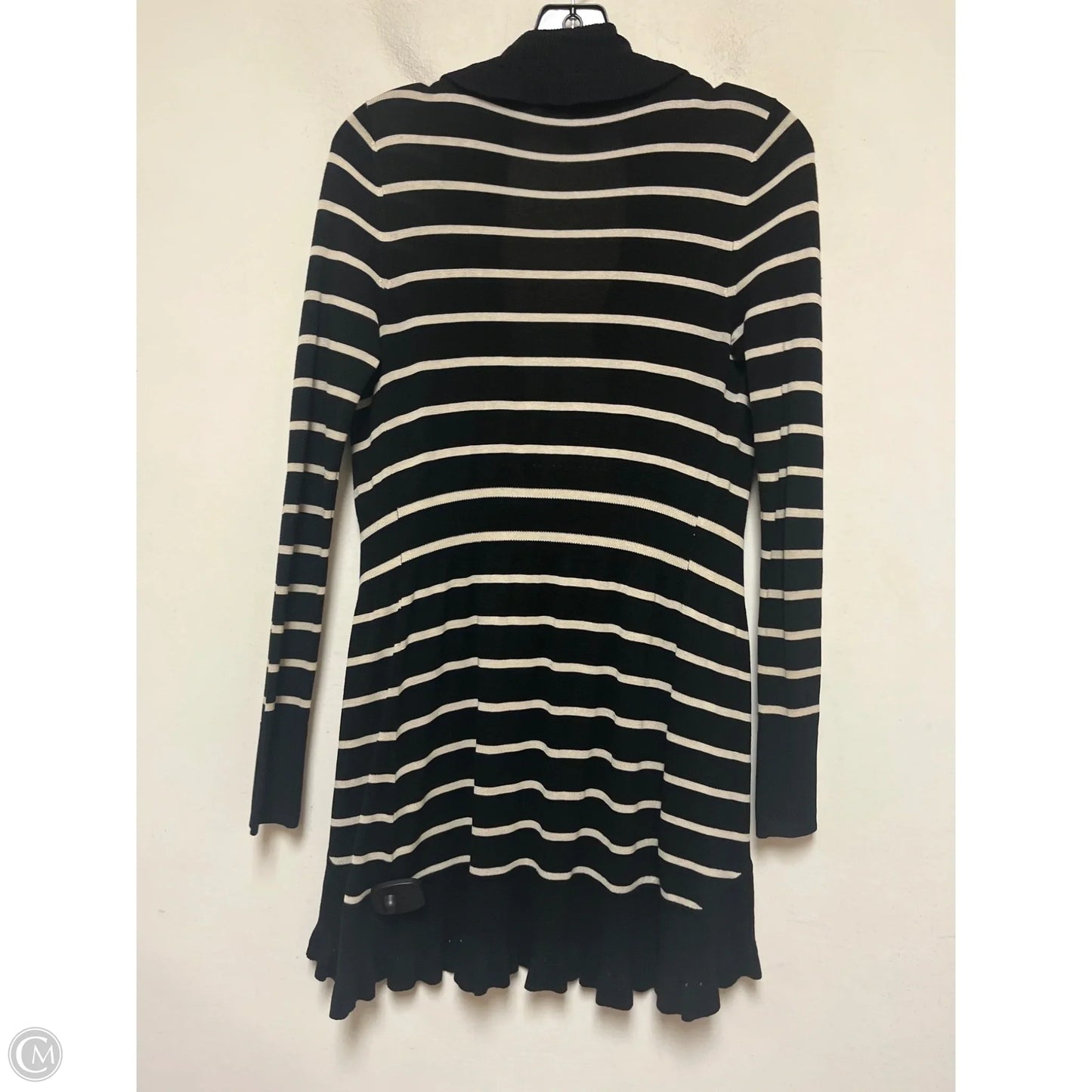 Sweater Cardigan By White House Black Market In Striped Pattern, Size: Xs