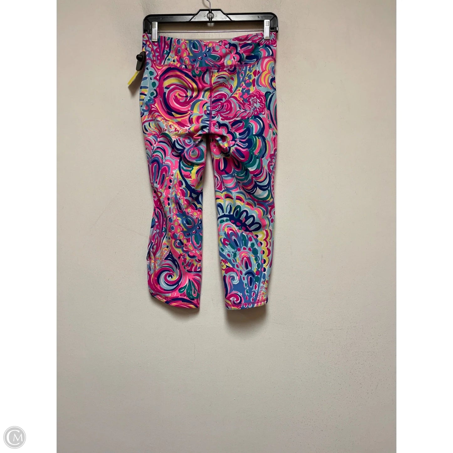 Pants Designer By Lilly Pulitzer In Blue & Pink, Size: M